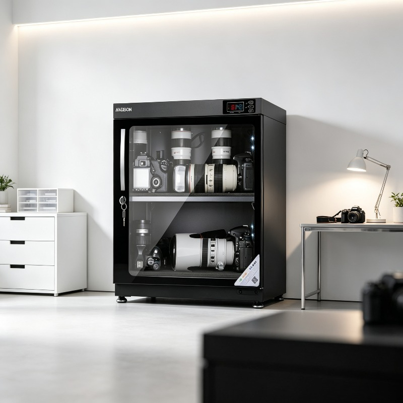 Camera Dry Cabinet - Electronic Digital Humidity Control Dry Cabinet,