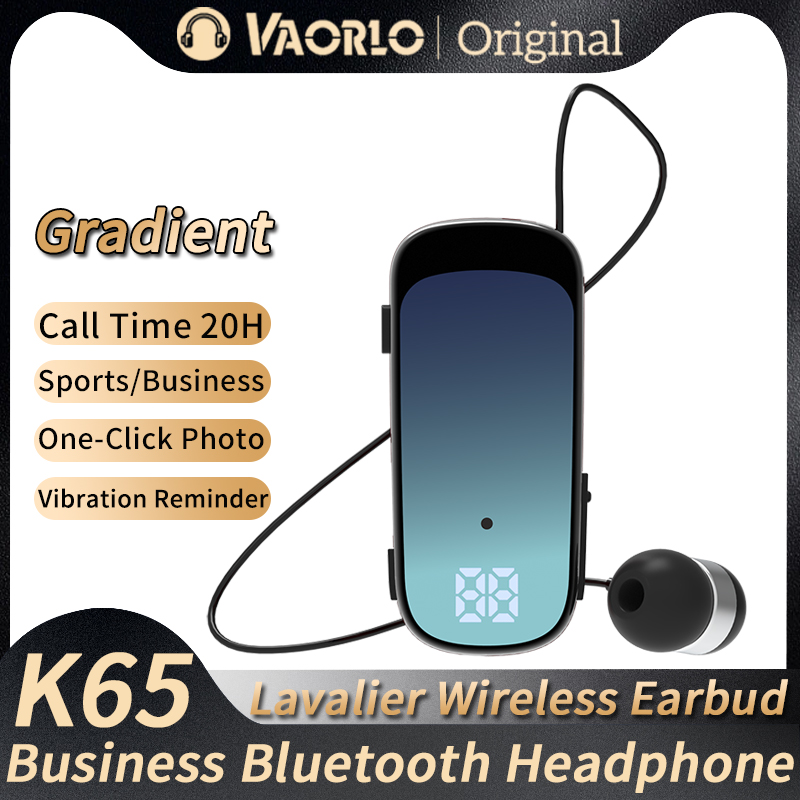 Photography Prompt - K65 Gradient Color Wireless Headphone Lavalier