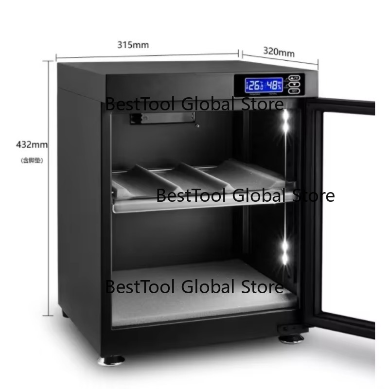 Camera Dry Cabinet - 35L ANDBON ESD Dry Cabinet, Anti-static