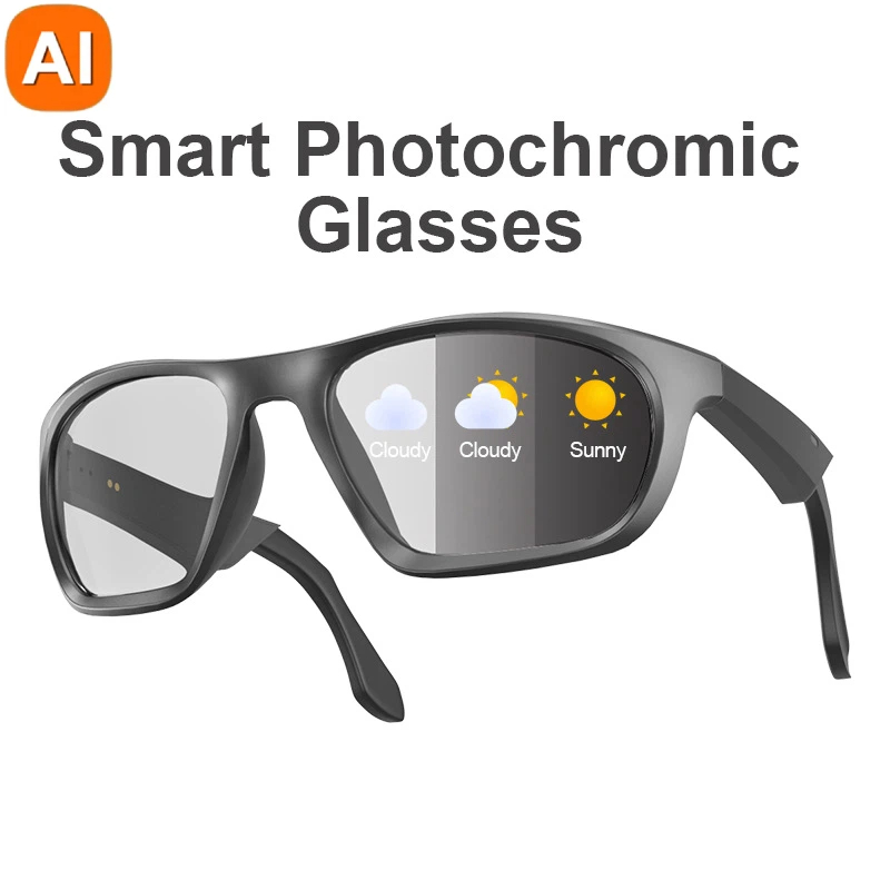 Photography With Ai - 4KHD AI Camera Glasses 800MP Photochromic