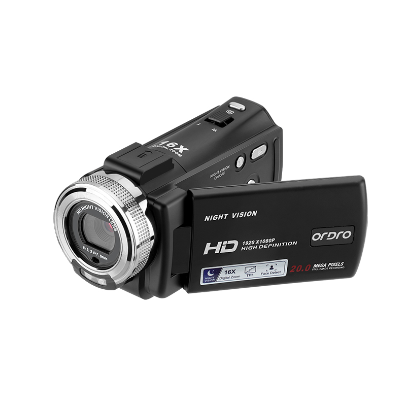 Photography Prompt - Ordro V12 Vlog Video Camera Digital