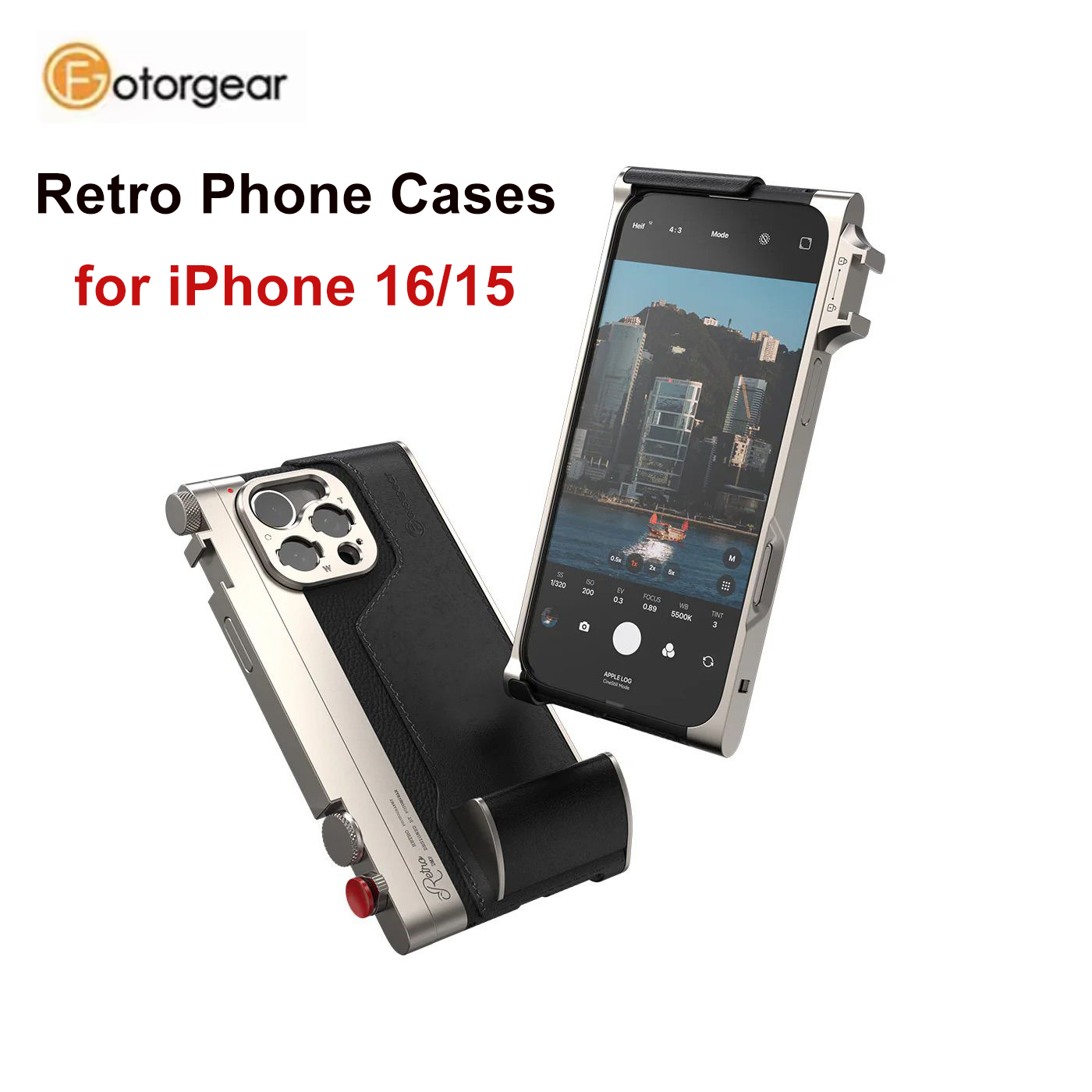 Photography With Iphone 15 - Fotorgear Retro Professional Photography Kits T
