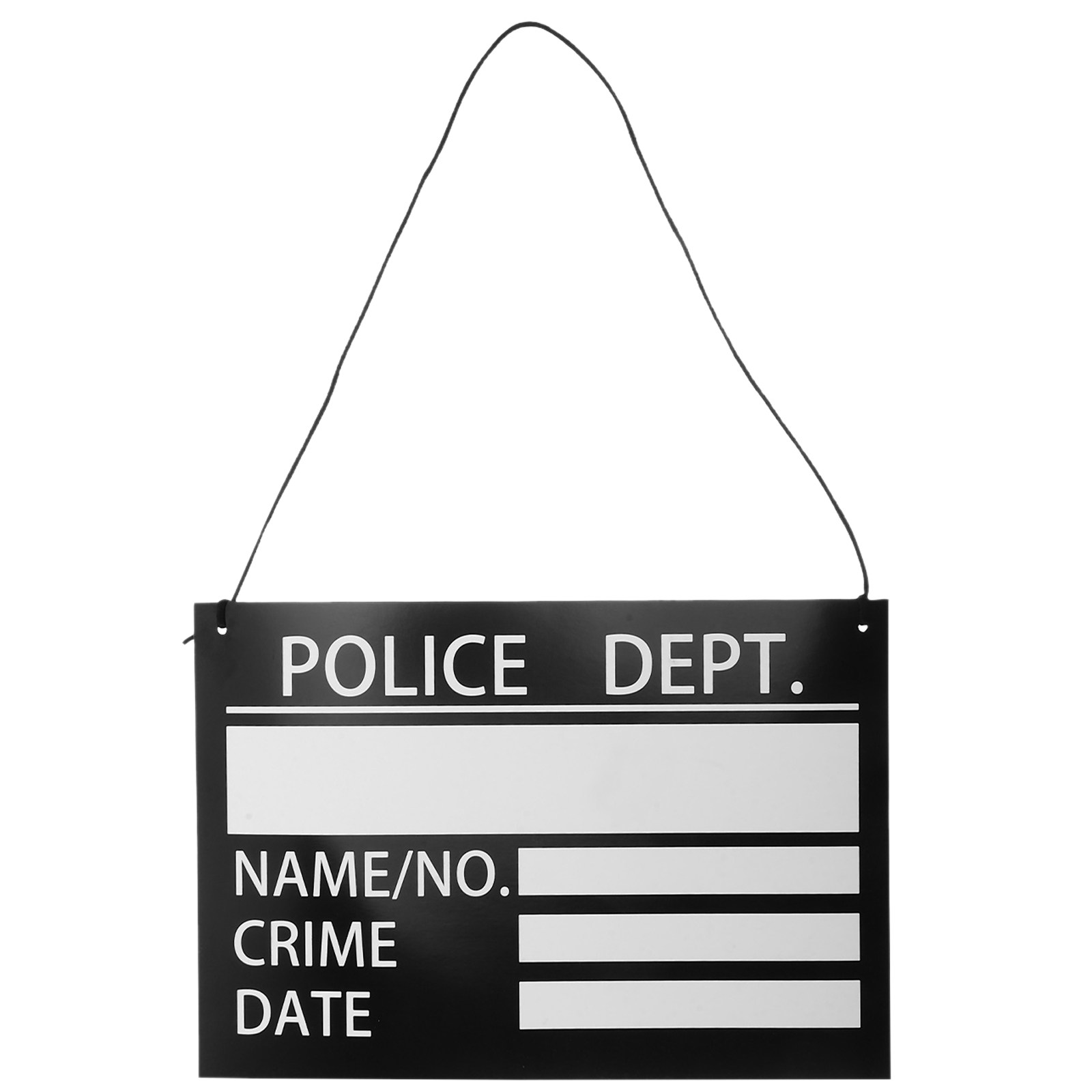 Photography Prompt - Prisoner Clothing Nameplate Photo Booth Props