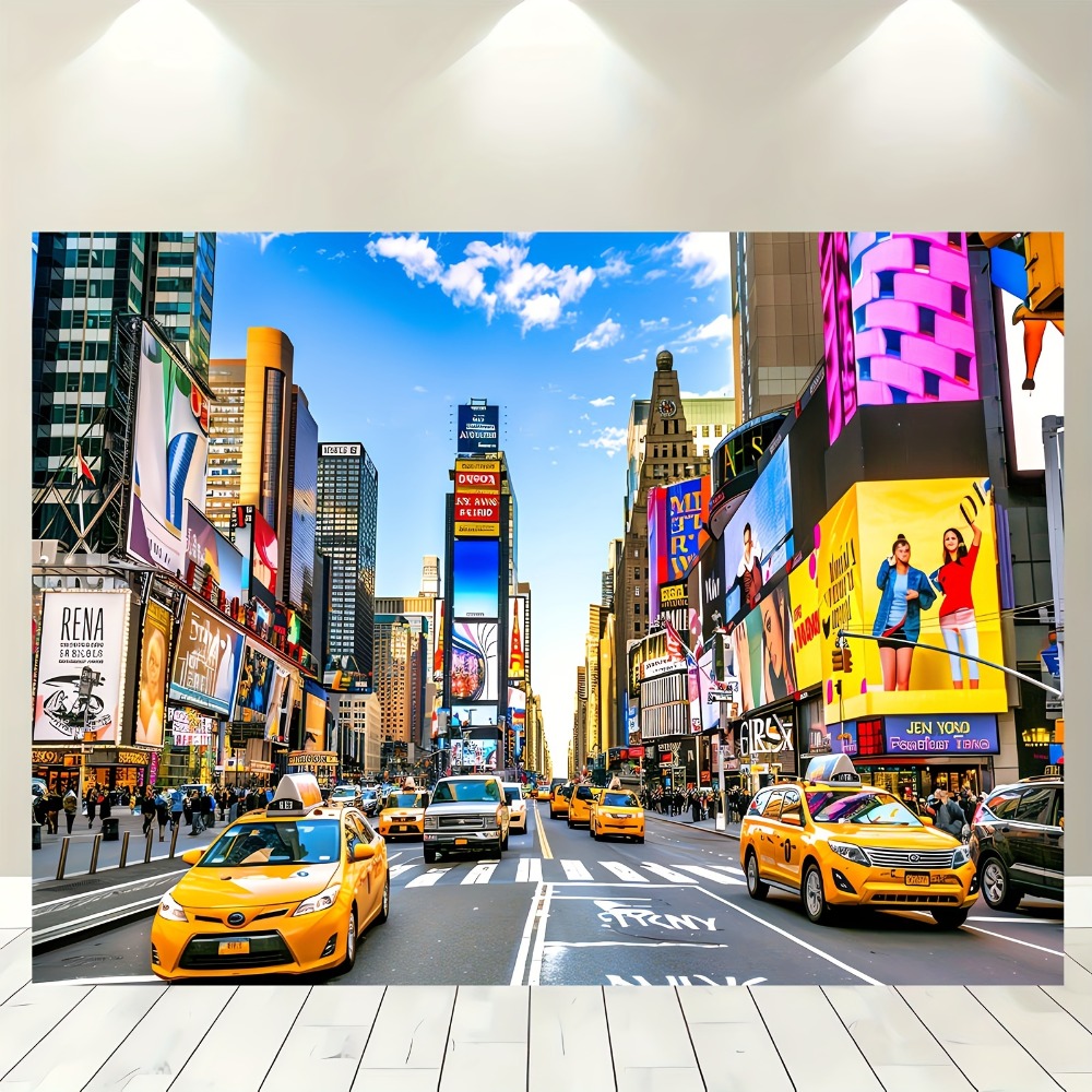 Photography New York - New York Times Square Tapestry, Trendy