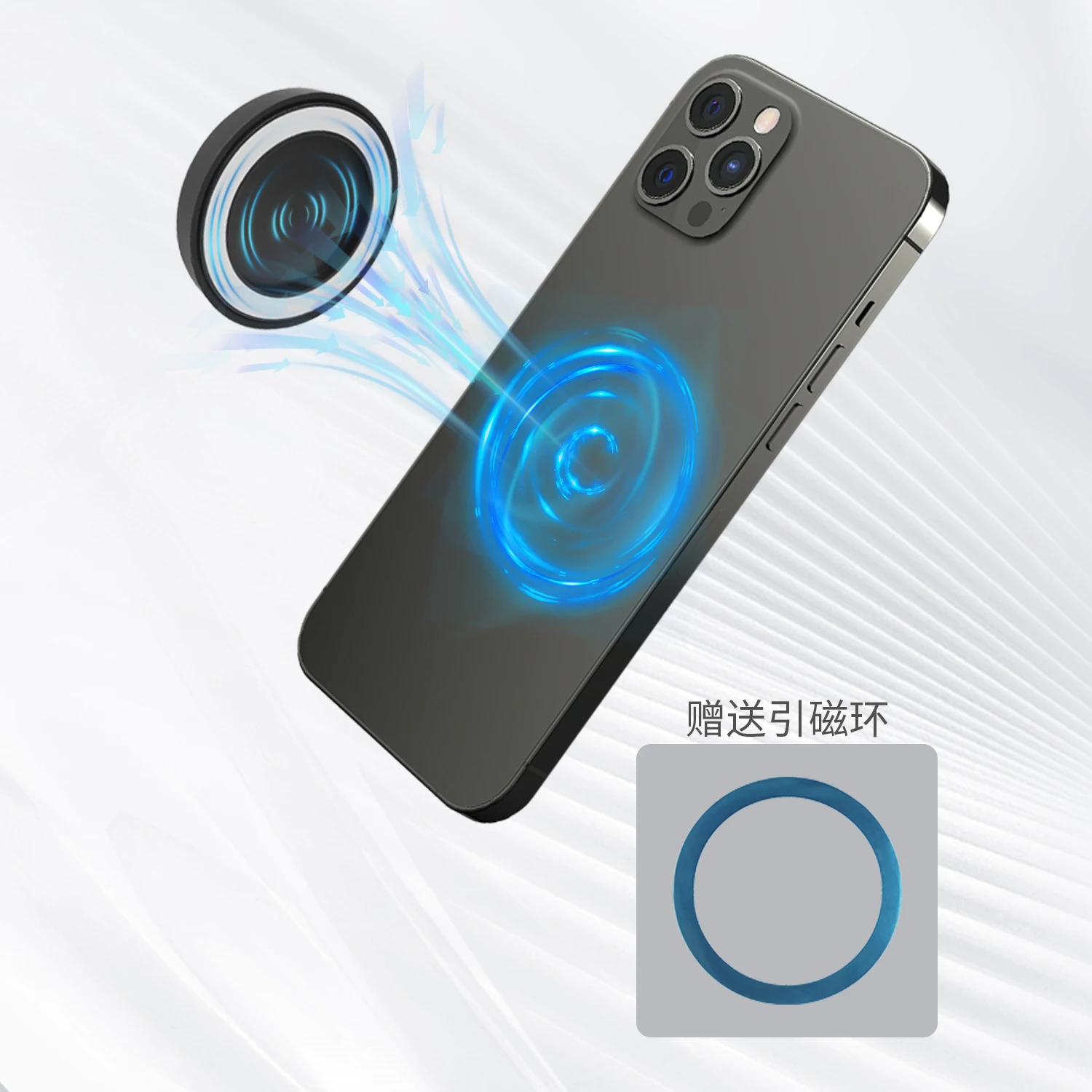 Photography With Iphone 15 - Magnetic Selfie Mirror for iPhone 15