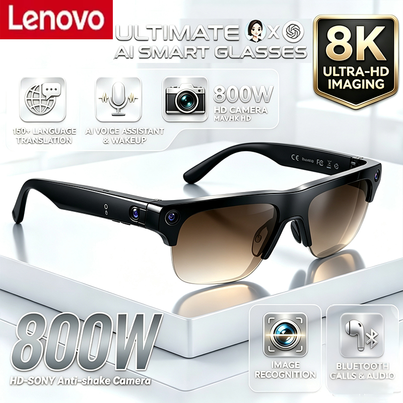 Photography With Ai - Lenovo Smart AI Glasses 800w HD