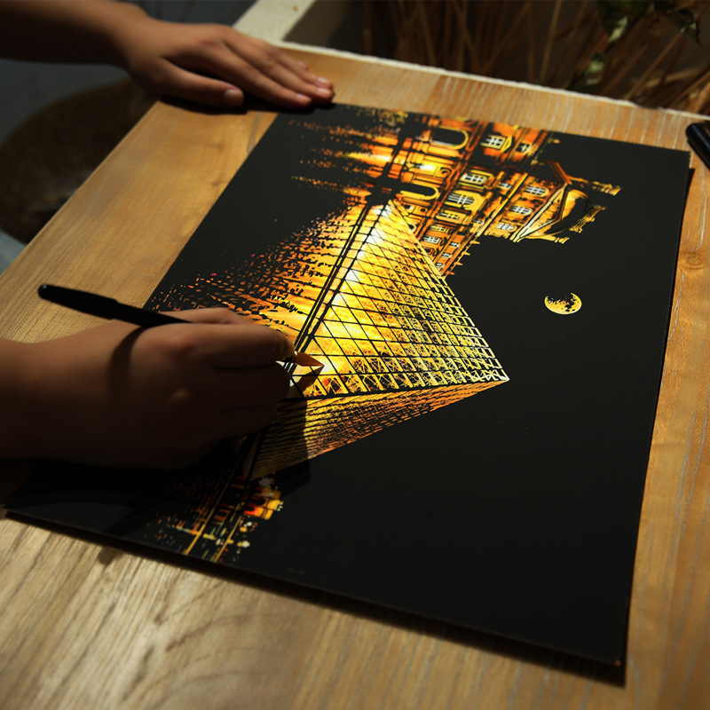 DIY Colorful A3 City Nightscap - Photography New York recension och pris