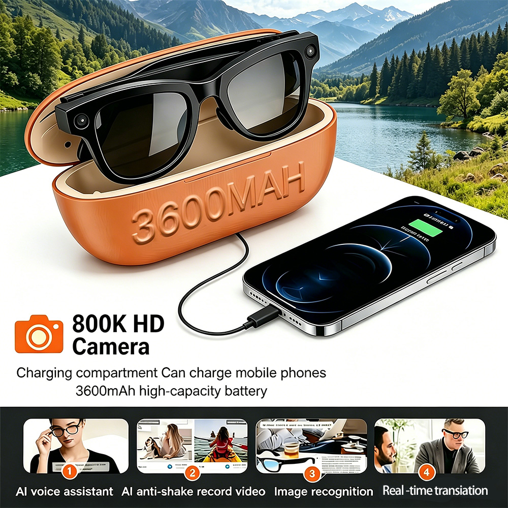 2026 New AI Smart Glasses with - Photography With Ai recension och pris