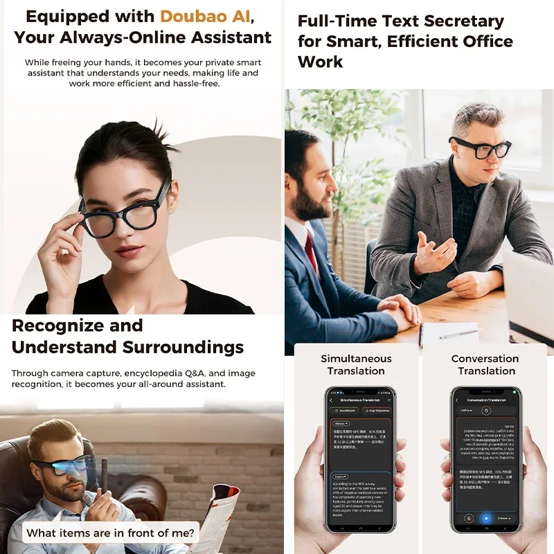 2026 New AI Smart Glasses with - Photography With Ai recension och pris