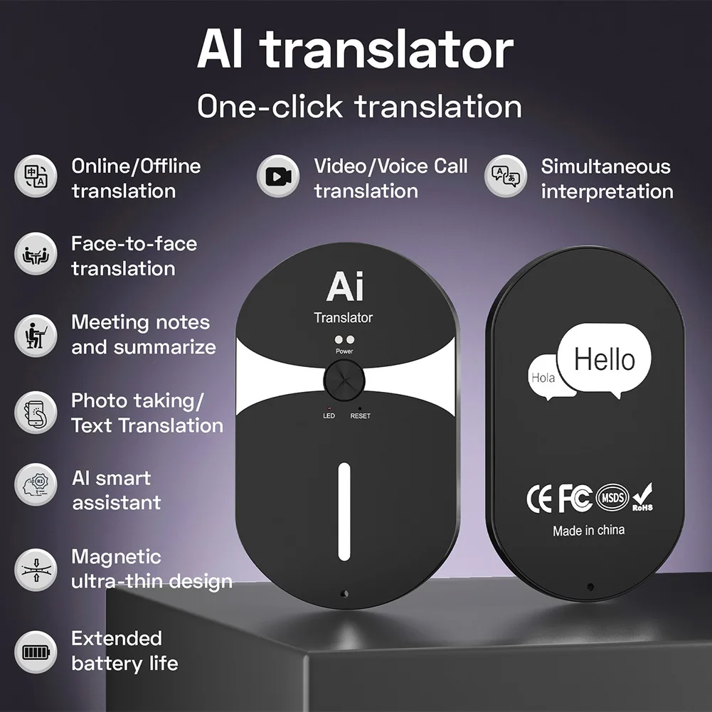AI Language Translator Device  - Photography Translate recension och pris