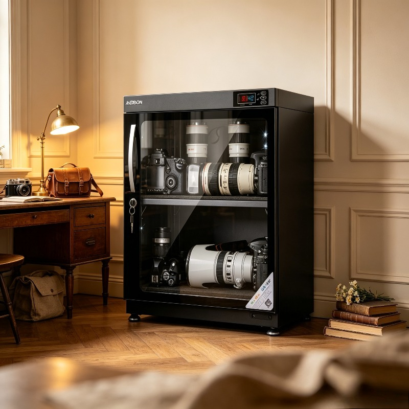 Electronic Digital Humidity Co - Camera Dry Cabinet recension och pris