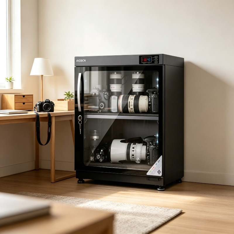 Electronic Digital Humidity Co - Camera Dry Cabinet recension och pris