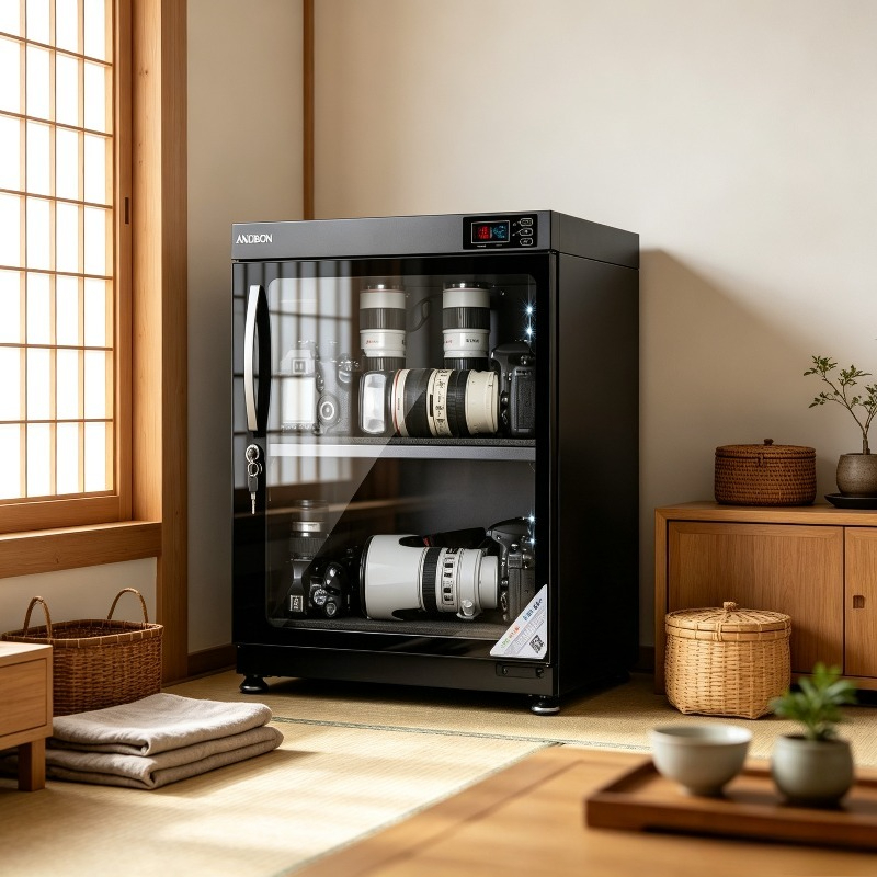 Electronic Digital Humidity Co - Camera Dry Cabinet recension och pris
