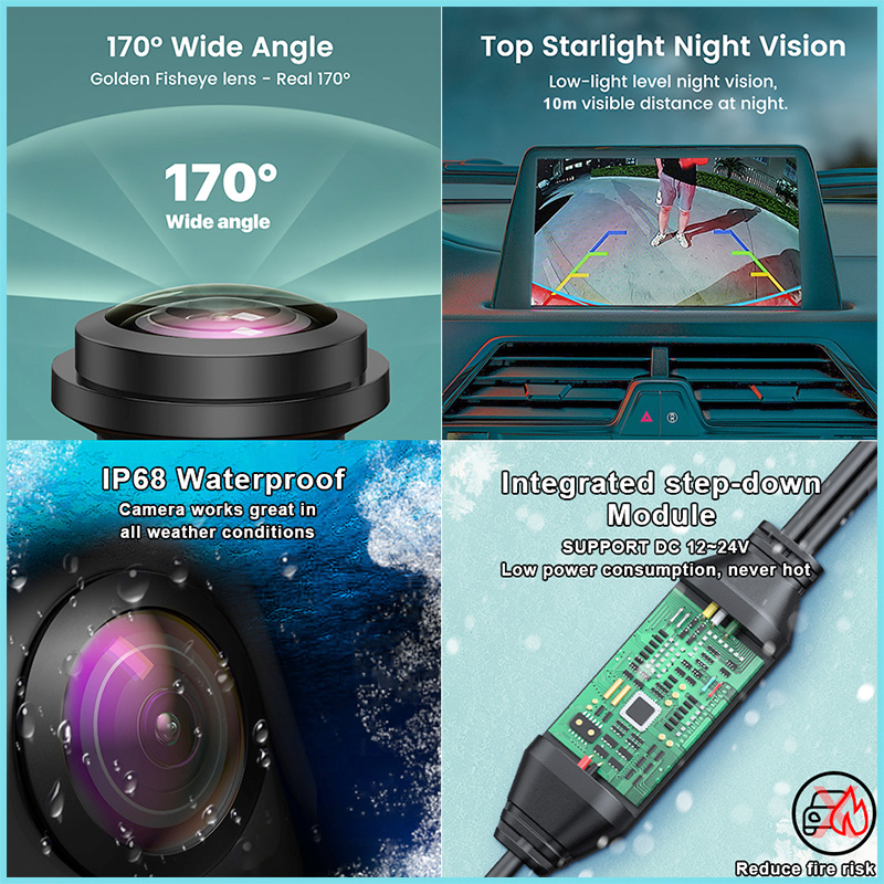 170 Degree AHD 1080P CVBS Car  - Photography Xv recension och pris