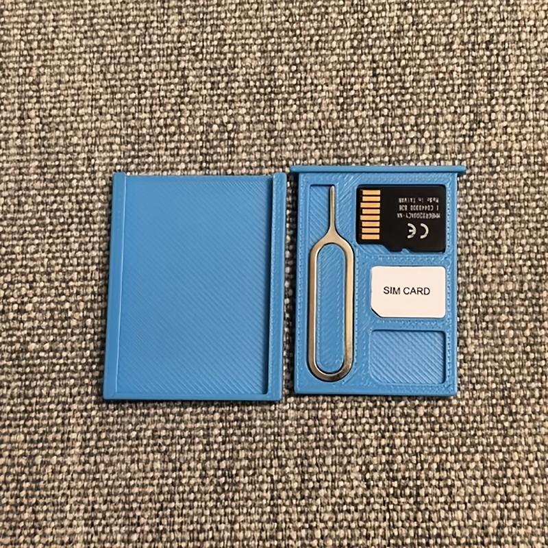 Portable PLA SIM Micro SD Card - Memory Card Case recension och pris