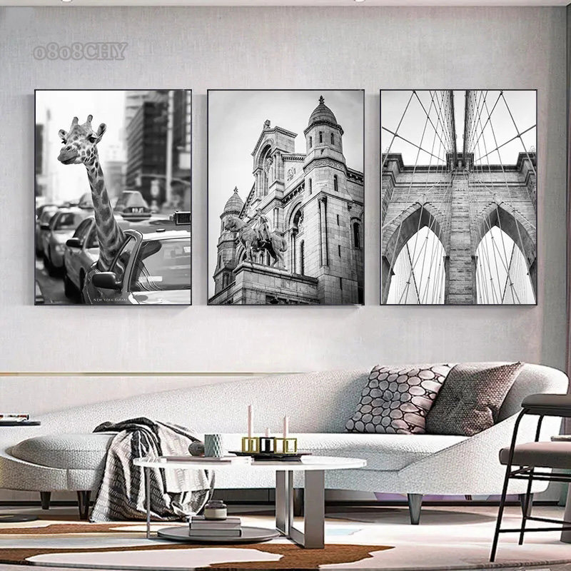 1pc frameless Black and White  - Photography New York recension och pris