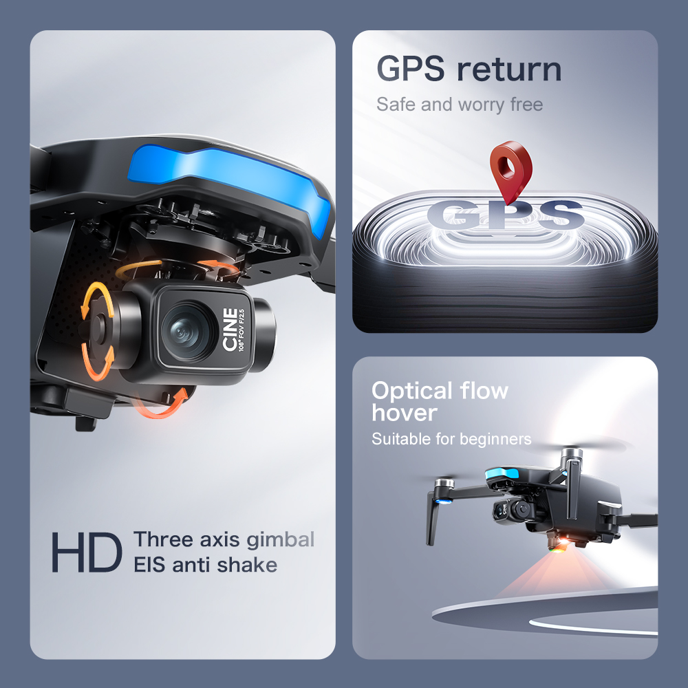 S-X1 GPS New Drone Professiona - Photography Prompt recension och pris