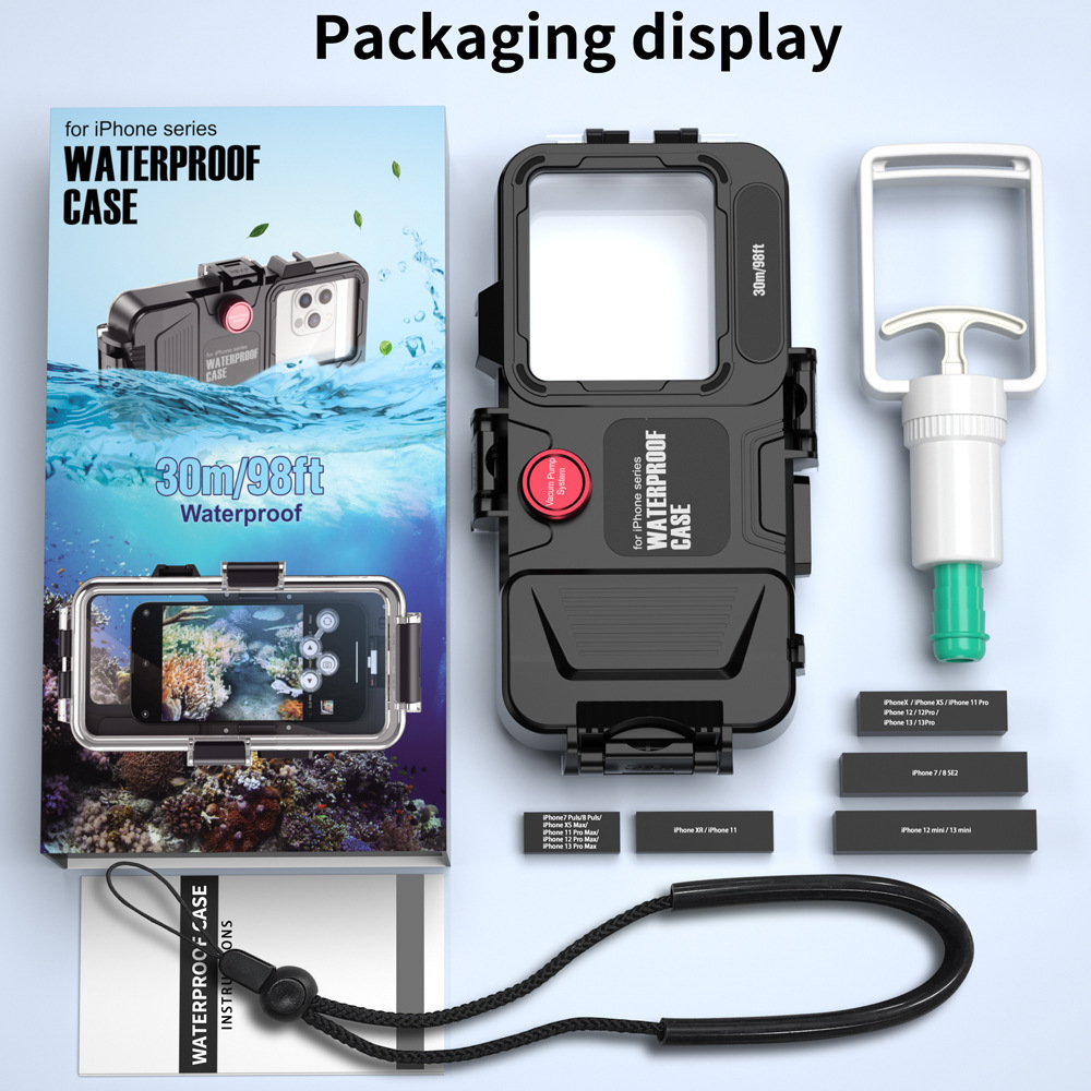 Waterproof Diving Swimming Cov - Photography With Iphone 15 recension och pris