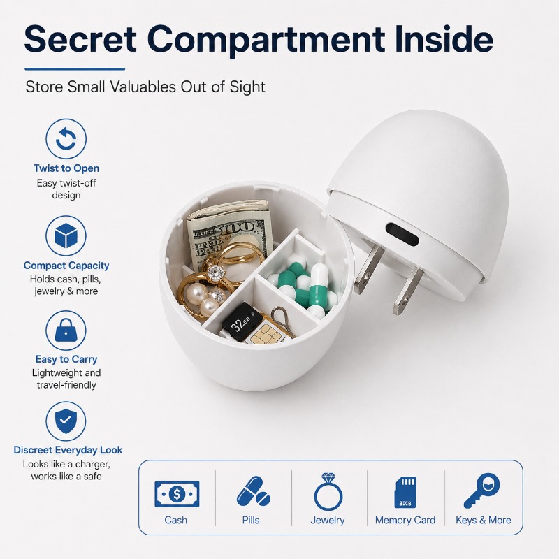 Discreet Charger-Look Storage  - Memory Card Case recension och pris