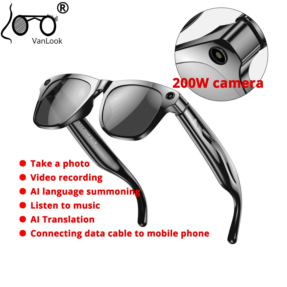 AI Shooting Glasses Wireless V - Photography Translate recension och pris