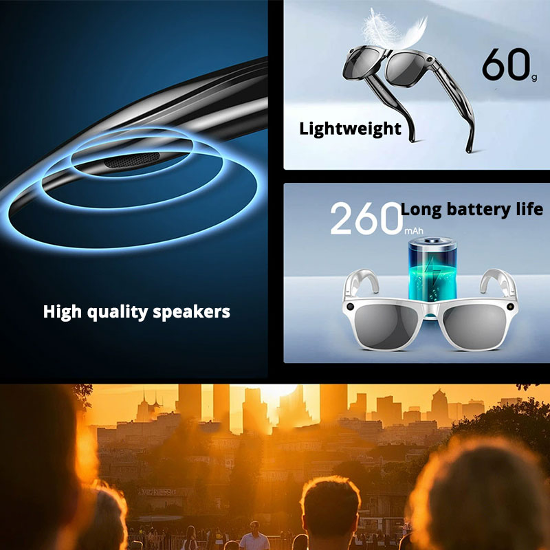 AI Shooting Glasses Wireless V - Photography Translate recension och pris