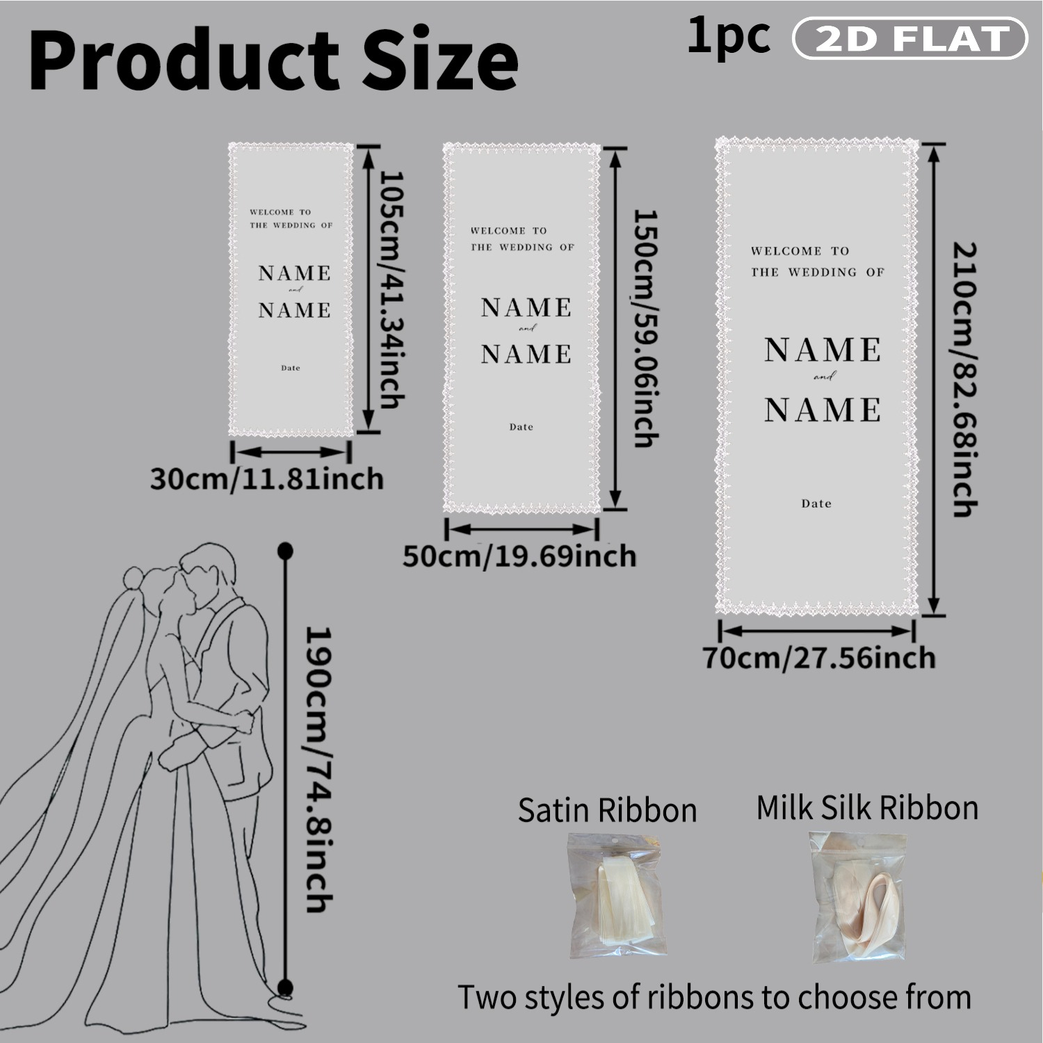2D FLAT 1pc Custom Name Sheer  - Photography Prompt recension och pris