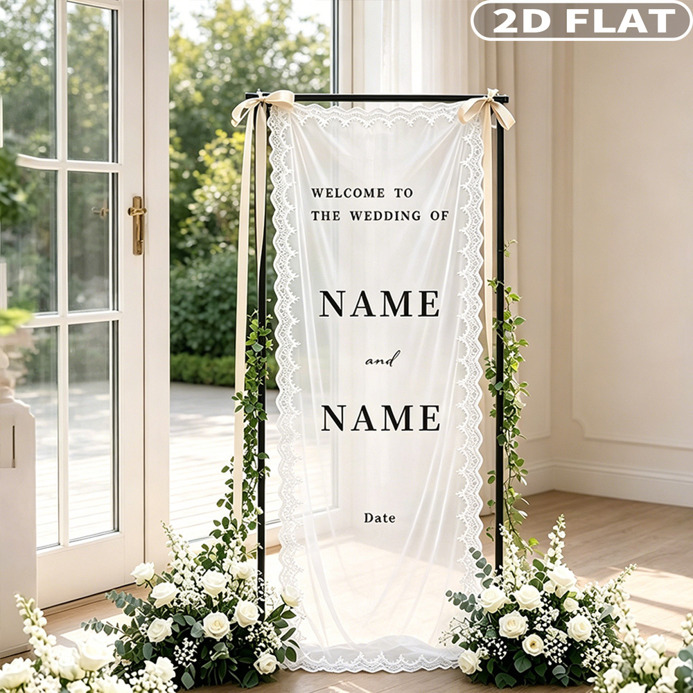 2D FLAT 1pc Custom Name Sheer  - Photography Prompt recension och pris