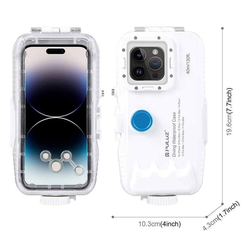 40M Waterproof Case for iPhone - Photography With Iphone 15 recension och pris