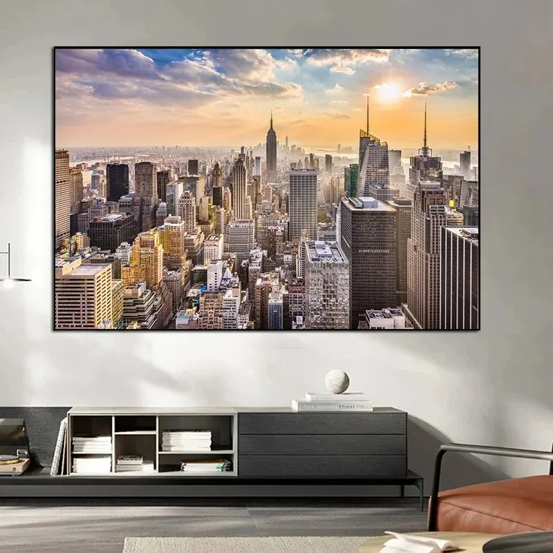 New York City Night Skyline La - Photography New York recension och pris