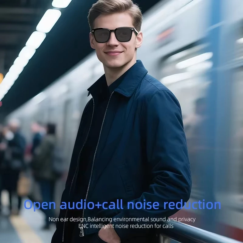 8MP HD Smart AI Glasses 4K Sho - Photography With Ai recension och pris