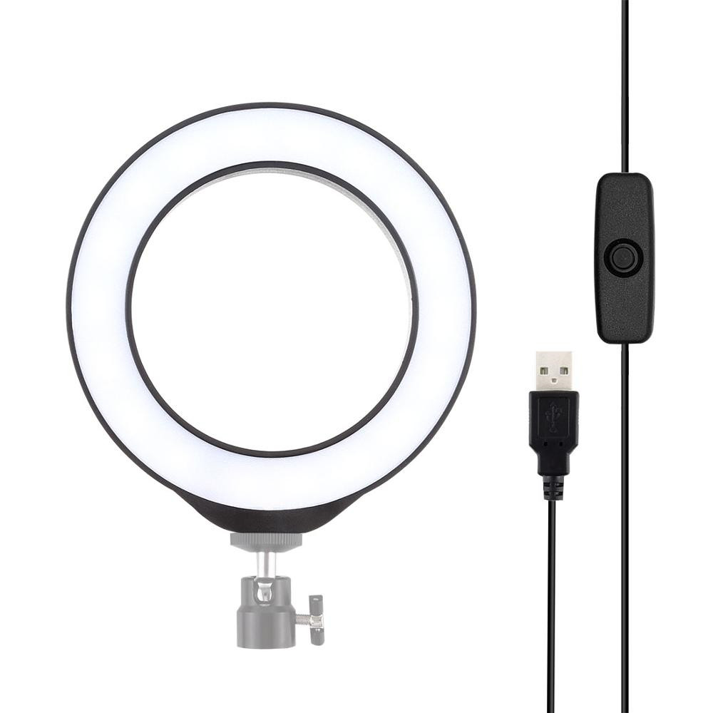 12cm Ring Light USB White Ligh - Photography Prompt recension och pris