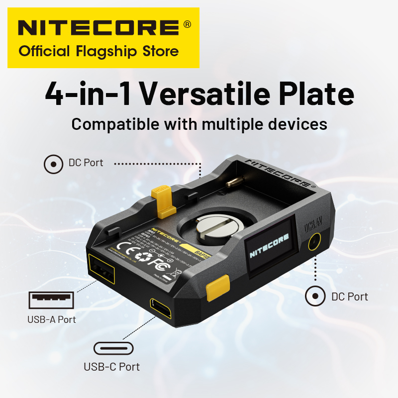 NITECORE BAP10 NP-F Battery Ad - Photography Unit recension och pris