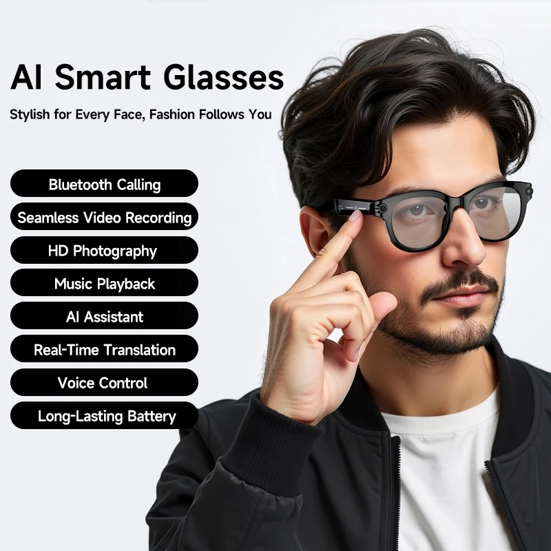 2026 AI Smart Glasses 8K Remot - Photography With Ai recension och pris