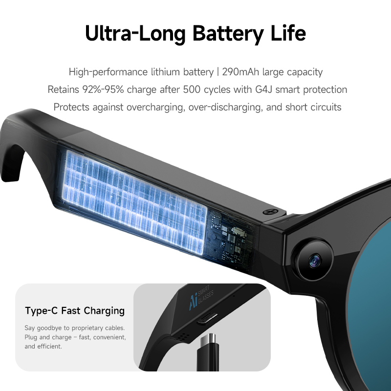 Latest 200W Pixel Smart Glasse - Photography Translate recension och pris