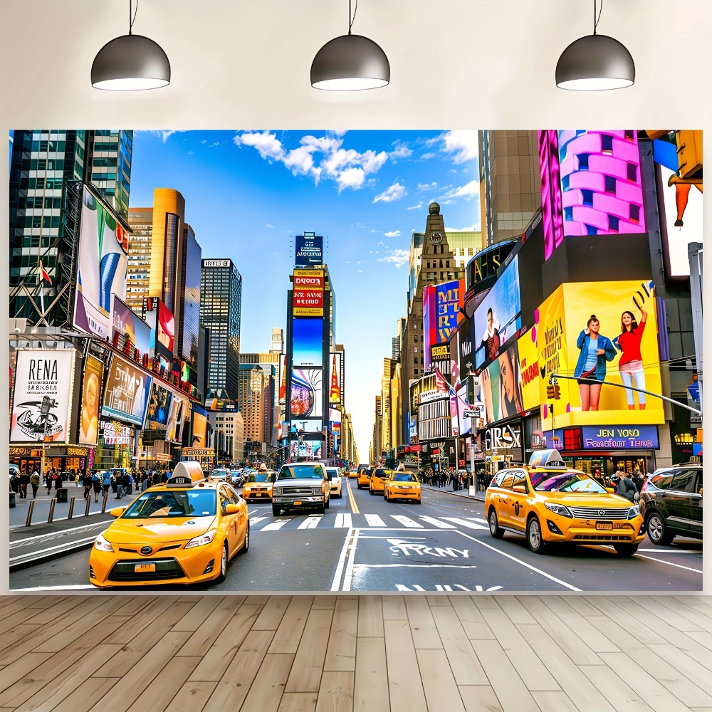New York Times Square Tapestry - Photography New York recension och pris