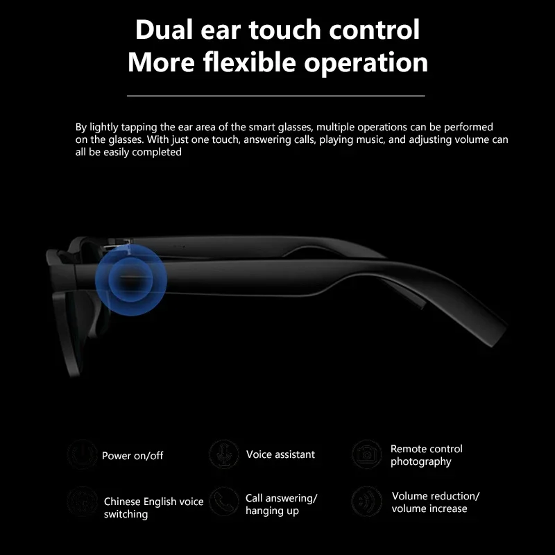 Lenovo AI Smart Glasses 8K Rem - Photography With Ai recension och pris
