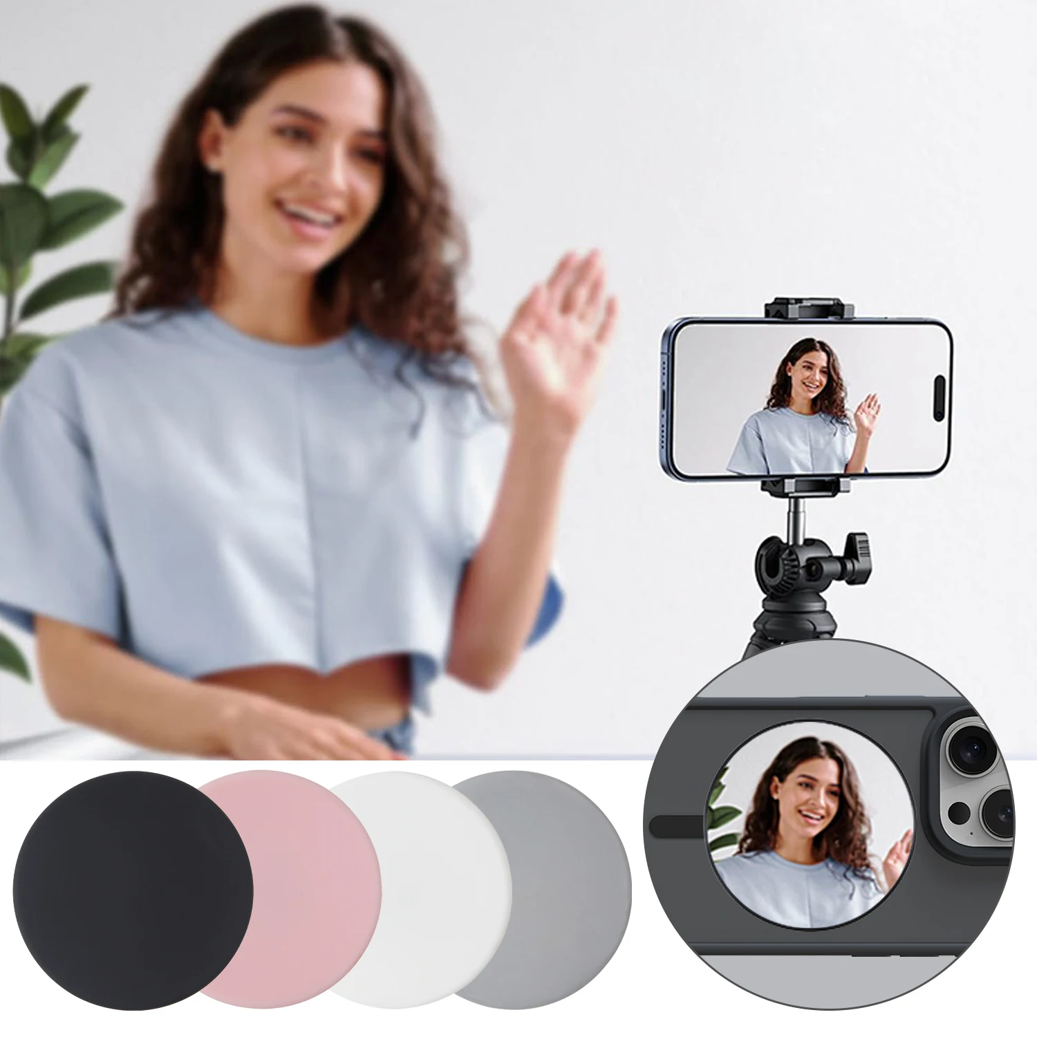 Magnetic Selfie Mirror for iPh - Photography With Iphone 15 recension och pris