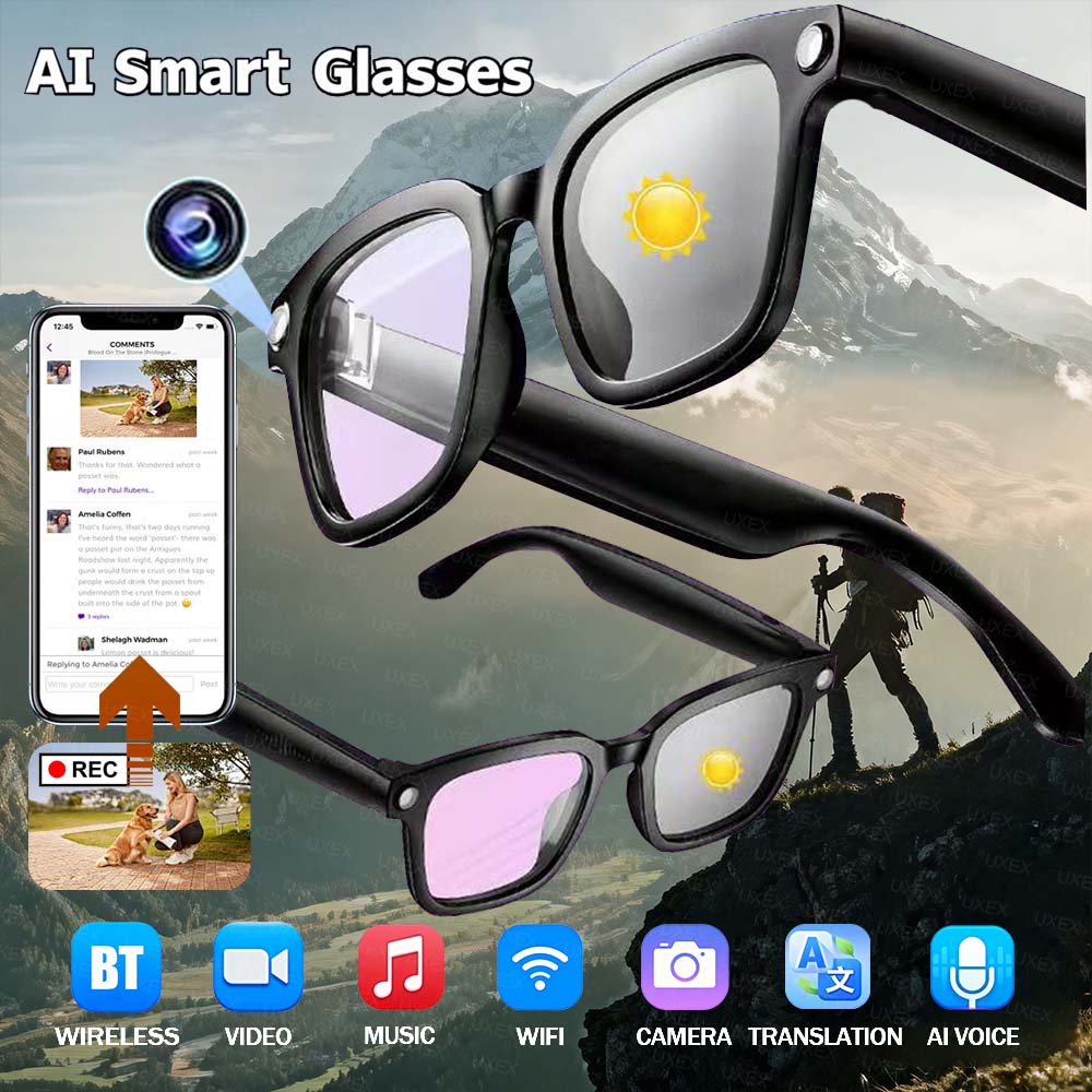 Women Smart Camera Glasses Pho - Photography Translate recension och pris