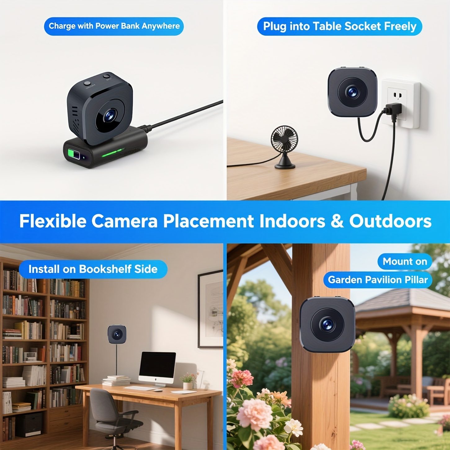 1080P HD Mini WiFi Camera Indo - Photography Unit recension och pris