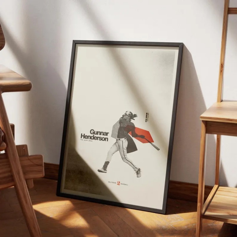Vintage Minimalist MLB Basebal - Photography New York recension och pris