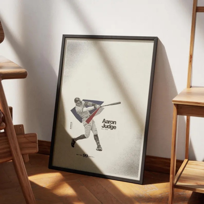Vintage Minimalist MLB Basebal - Photography New York recension och pris