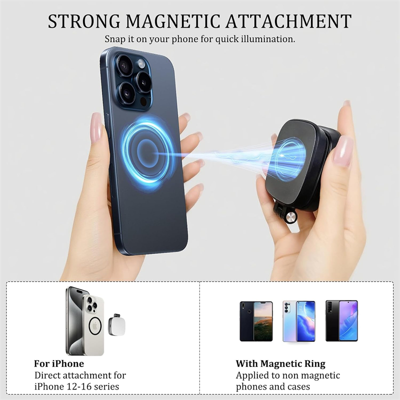 Foldable Magnetic Phone Selfie - Photography With Iphone 15 recension och pris