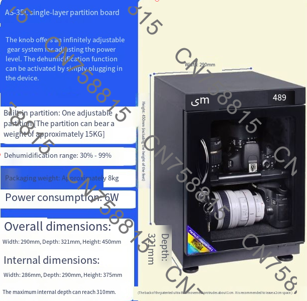 For Camera Lens Stamps Moistur - Camera Dry Cabinet recension och pris