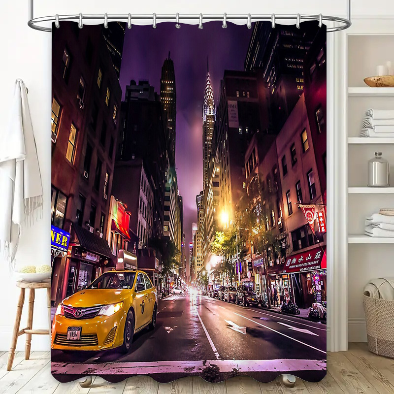 NYC Skyline Shower Curtain New - Photography New York recension och pris