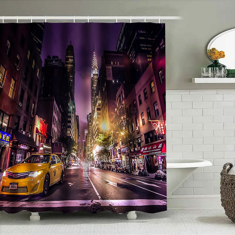 NYC Skyline Shower Curtain New - Photography New York recension och pris