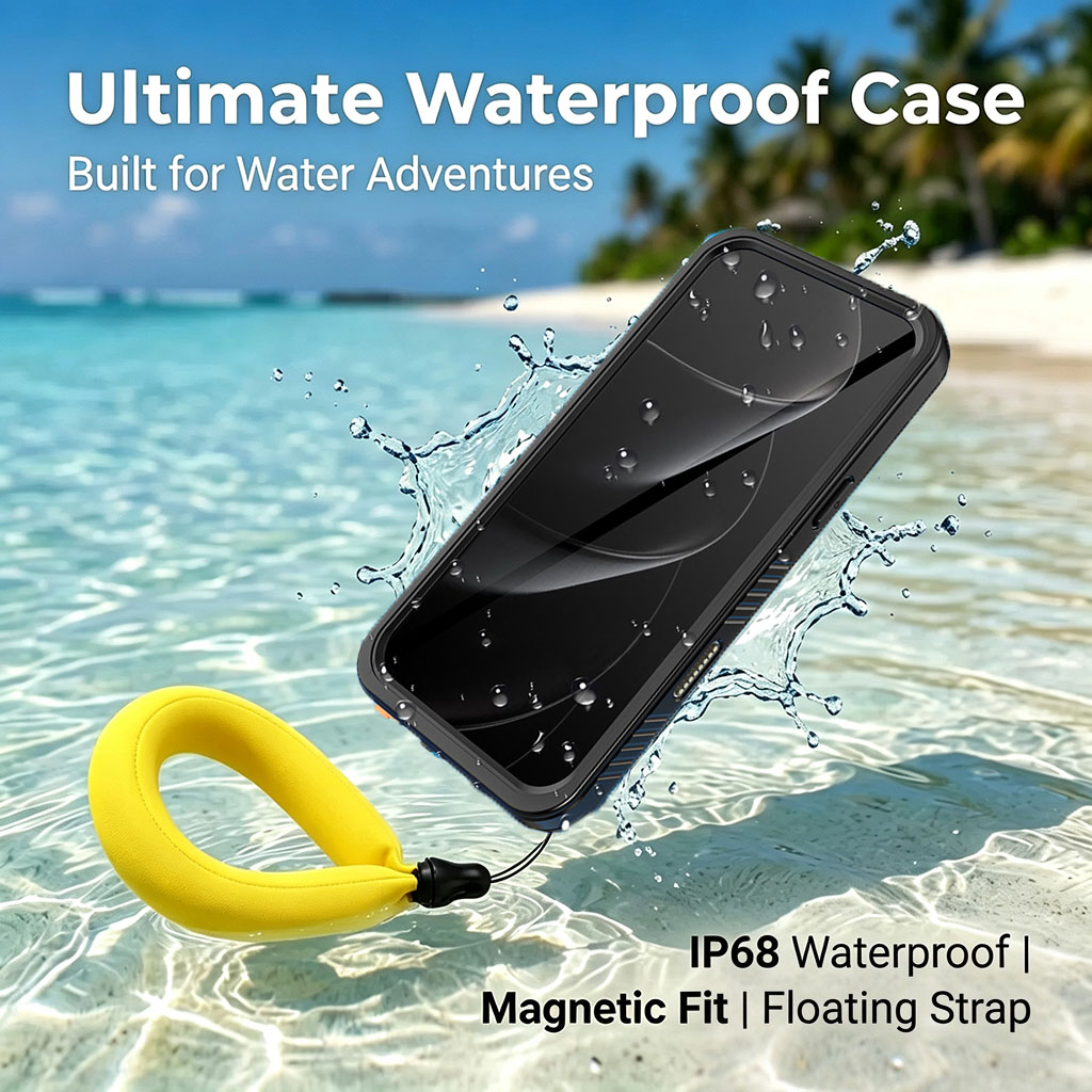 360°all inclusive IP68 waterpr - Photography With Iphone 15 recension och pris