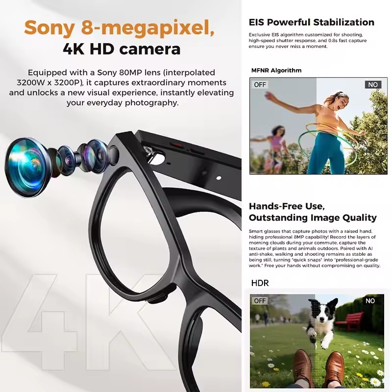 New 800W 4k HD Camera Smart Gl - Photography With Ai recension och pris