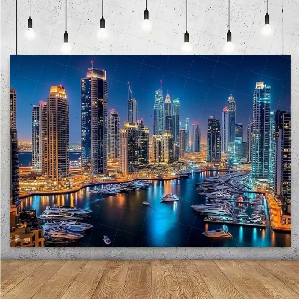 Night View High-Rise Building  - Photography New York recension och pris