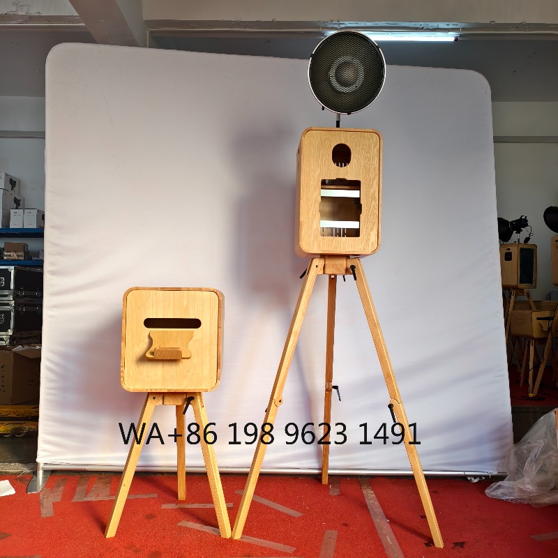 Retro Wooden Selfie Photo Boot - Photography Digital recension och pris