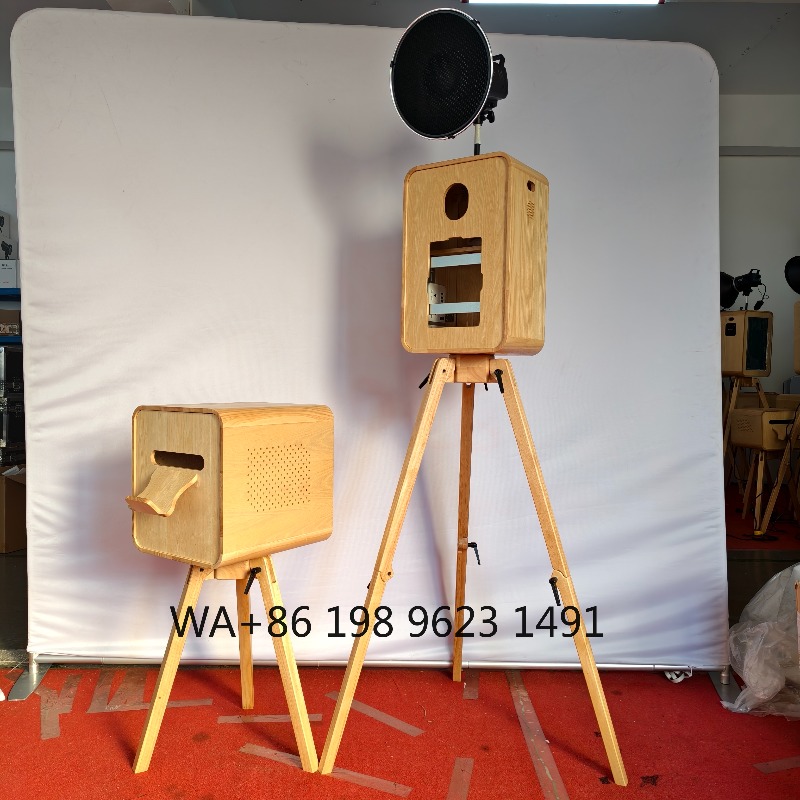 Retro Wooden Selfie Photo Boot - Photography Digital recension och pris